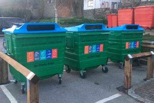 car park bins