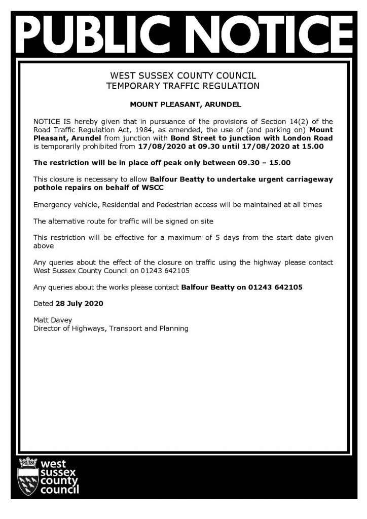 mount-pleasant-road-closure-notice