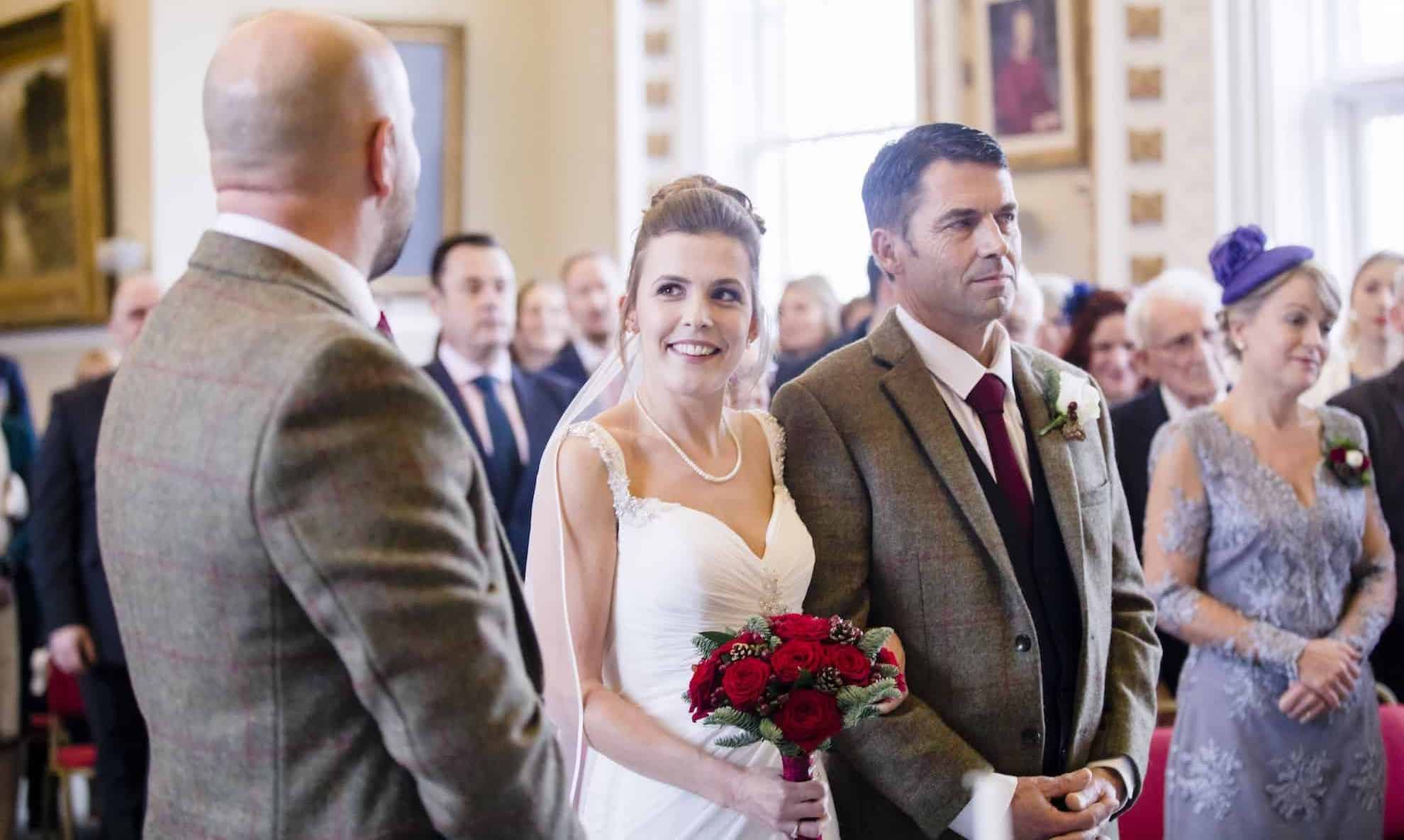 couple getting married at Arundel Town Hall
