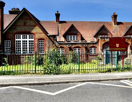 St Phillips School from outside