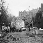 Rebuilding of the castle - late 1800's