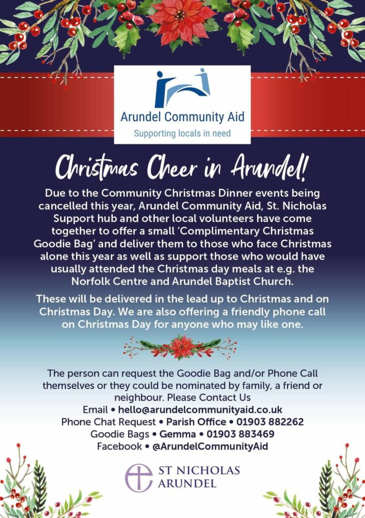 Christmas Day Volunteers Wanted VisitArundel.co.uk